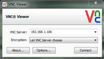 Escritorio remoto con VNC Viewer en Windows