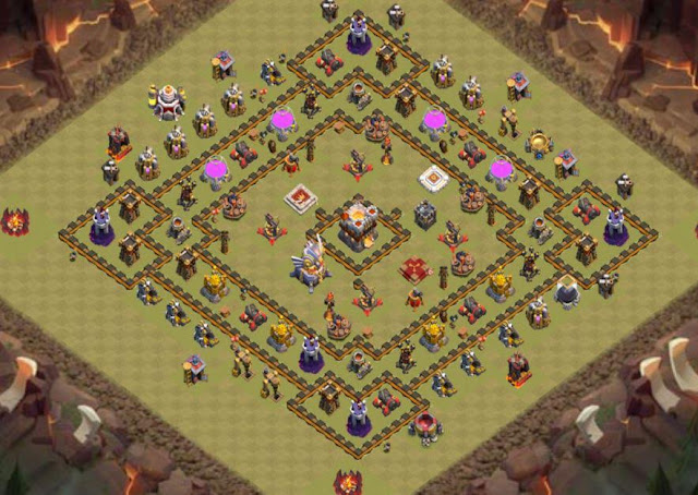 Base Town Hall 11 Clash of Clans War