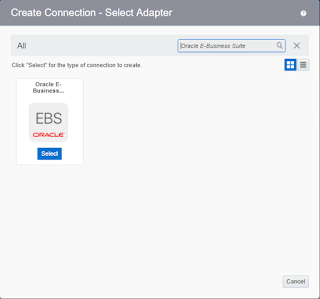 EBS Adapter Oracle ICS