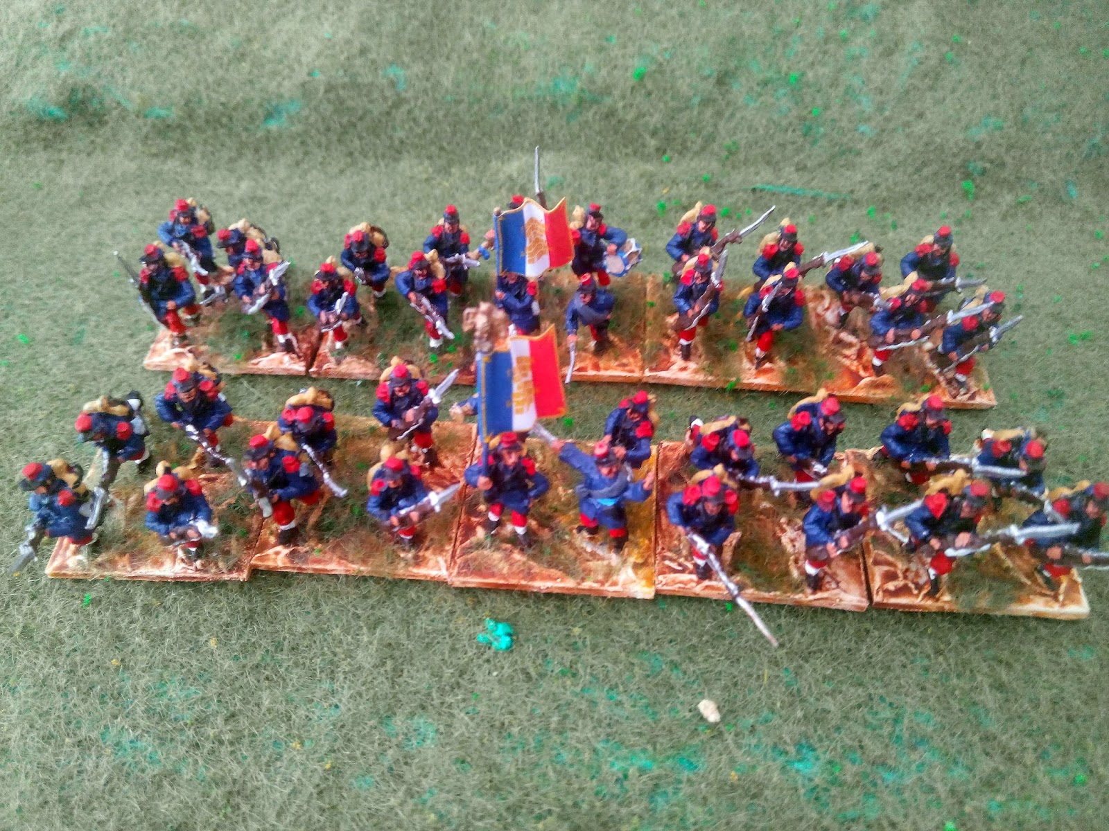 Lot Miniatures 15mm – Armées Française Et Italienne – Wargame Historique