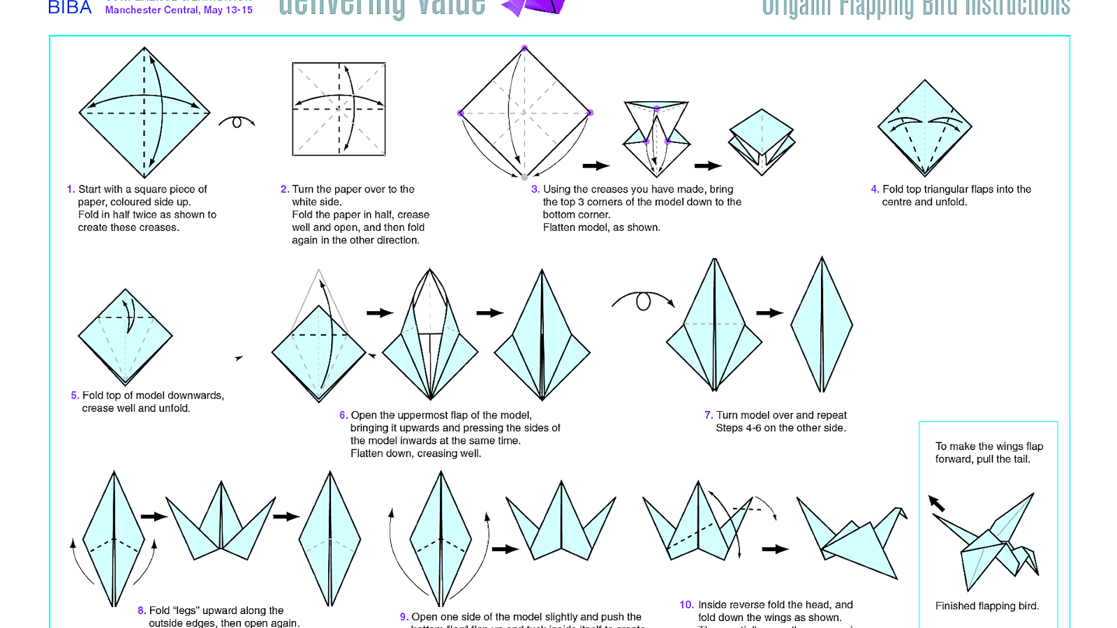 Orizuru Flapping Origami Crane Origami Choices