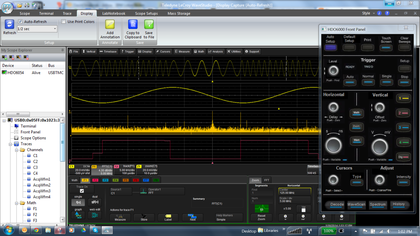 Teledyne LeCroy - MAUI Studio - Remote and Offline PC Analysis Software for  an Oscilloscope