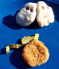 how to make cheesy ghost chicken nuggets