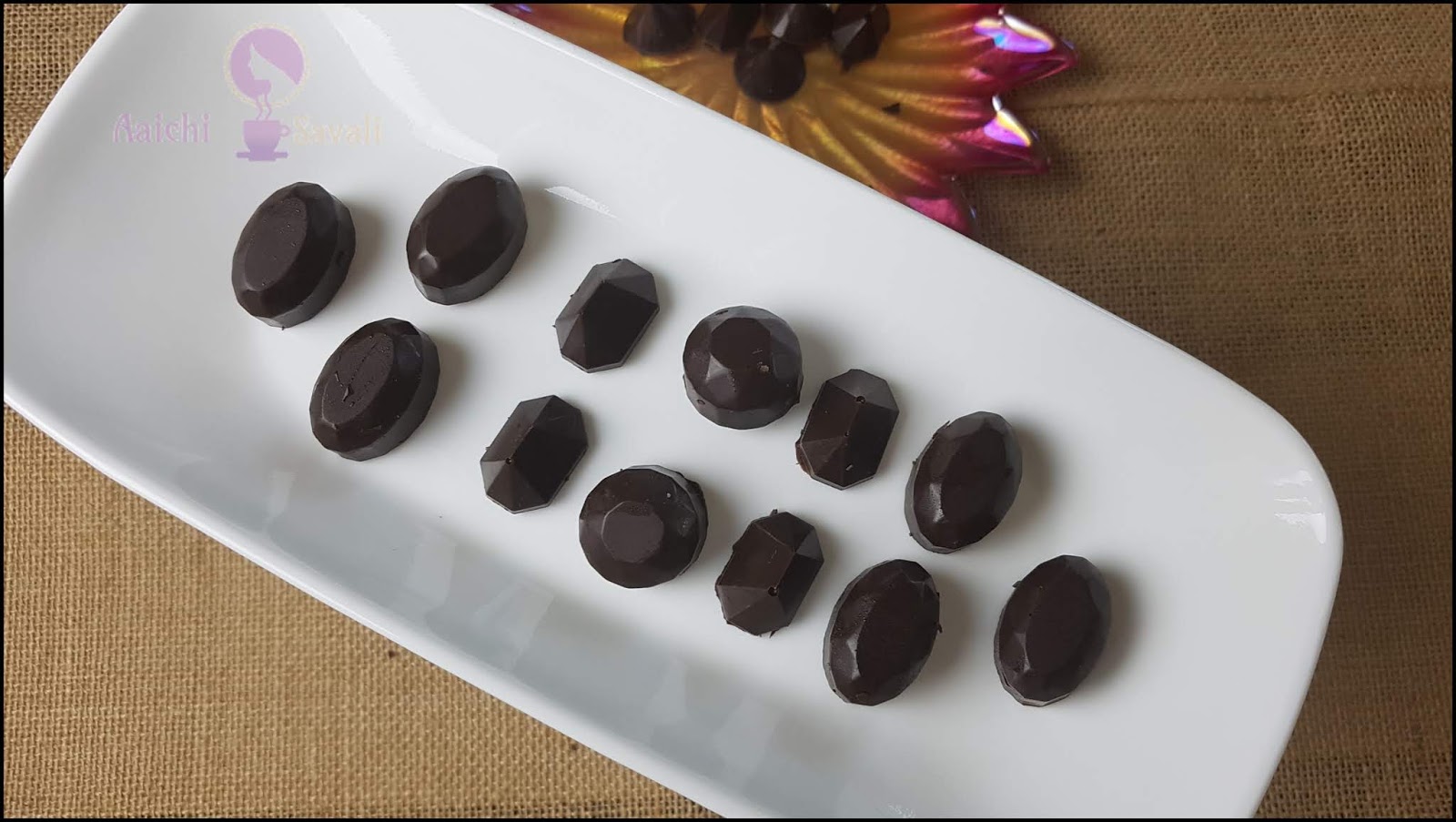 Two Ingredients Homemade Chocolate Without Coconut Oil and Butter