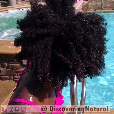 African Naturalista Natural Hair and Swimming