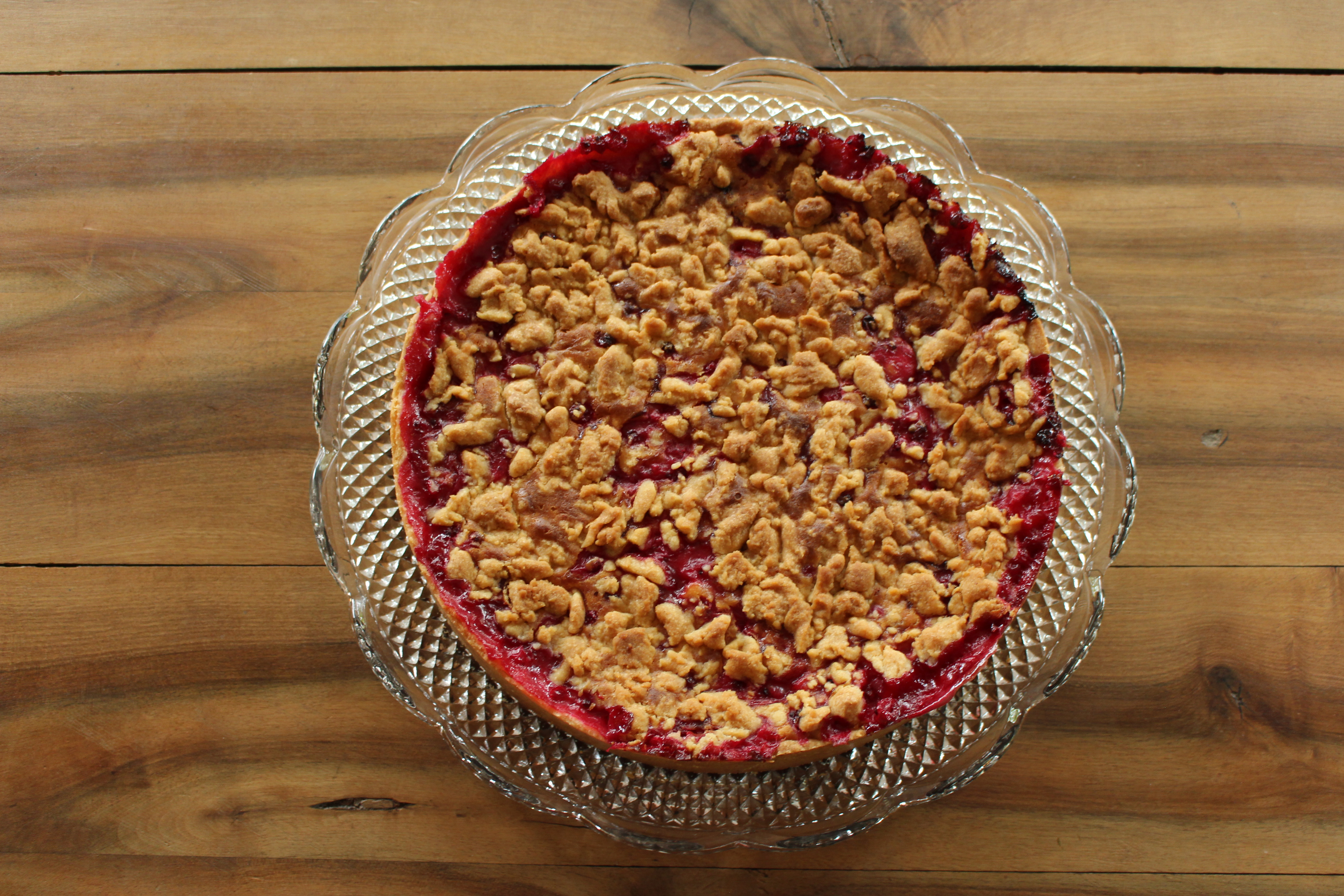 Johannisbeerkuchen mit Streusel, histaminarm
