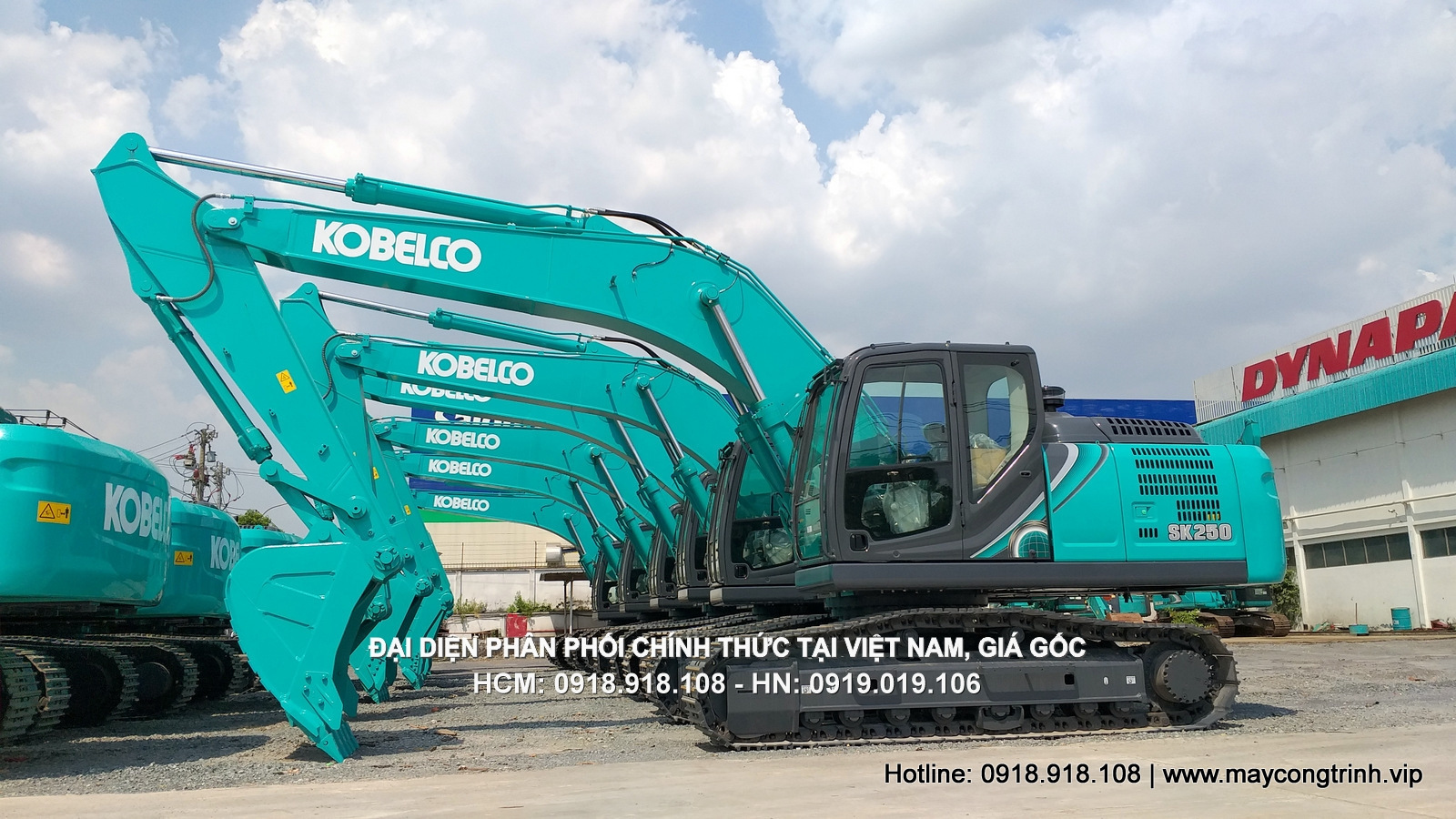 Máy xúc đào Kobelco ( Máy đào, Máy xúc ) SK250-10, gầu 1.2  - 1.6 m3 ( bản full options)