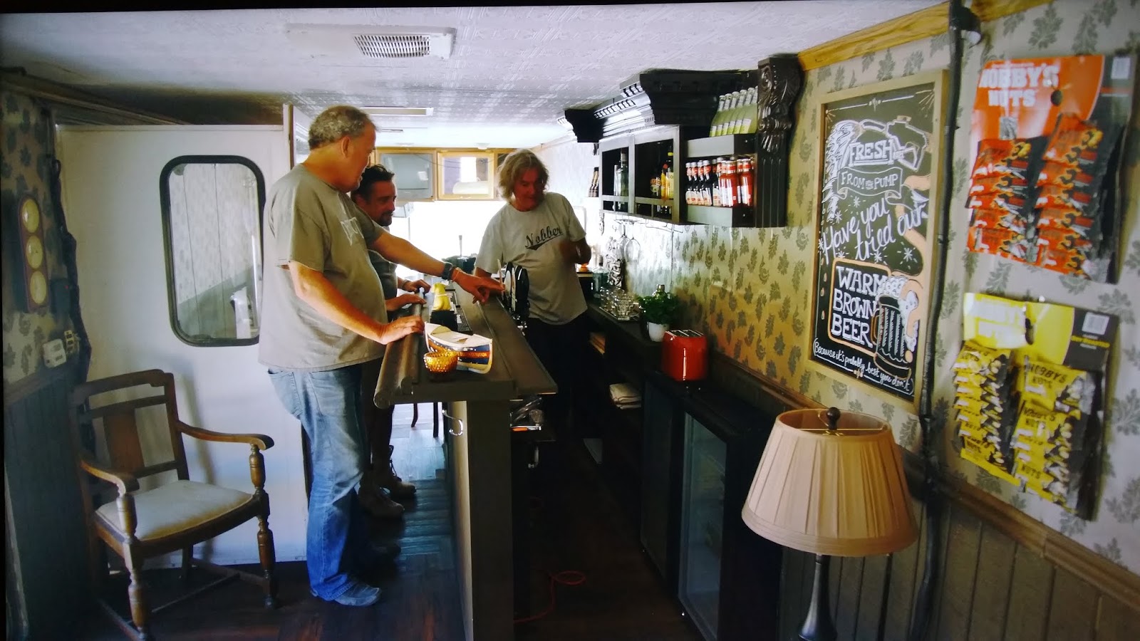 Just A Car Guy: for something truly amazing, see Jeremy Clarkson's yacht themed RV. It's astonishing