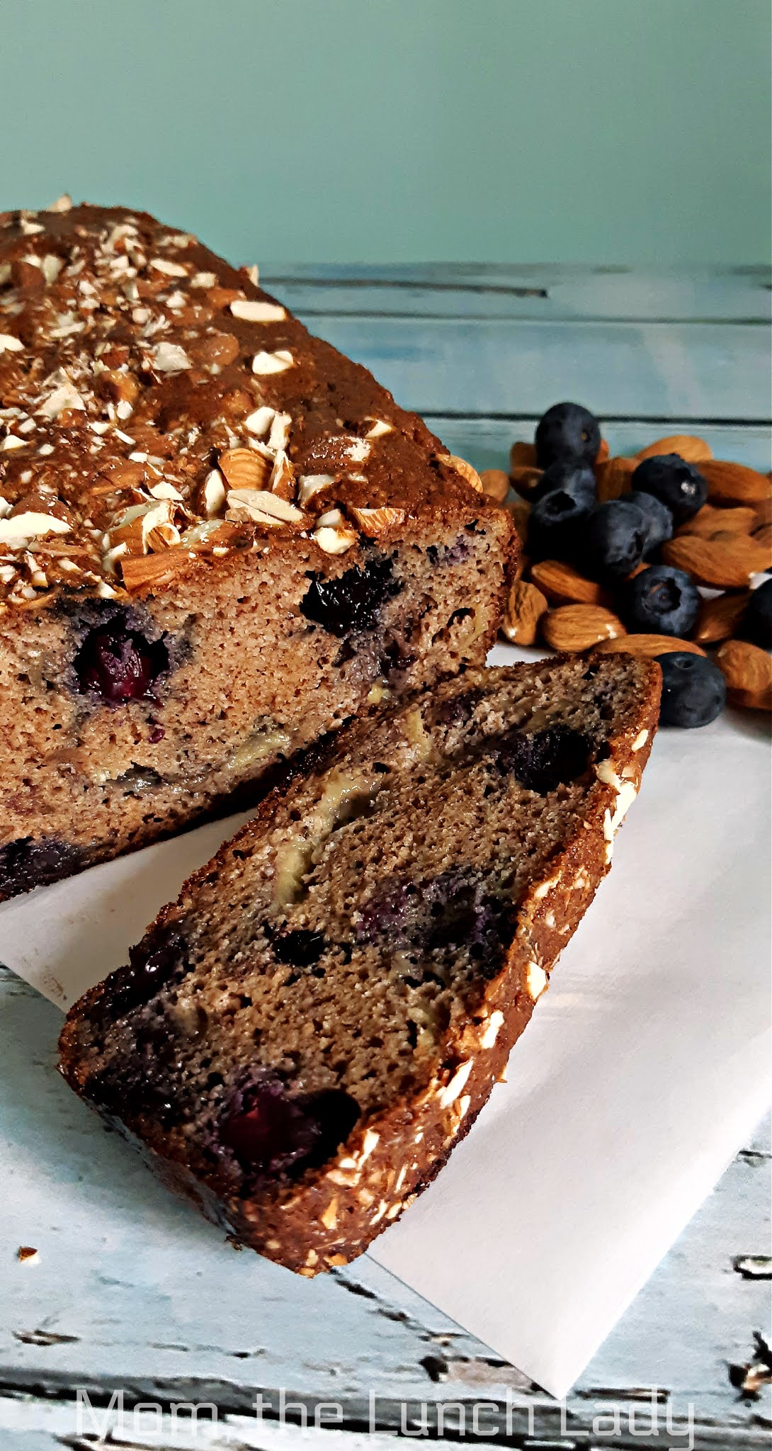 GlutenFree Banana Blueberry Loaf