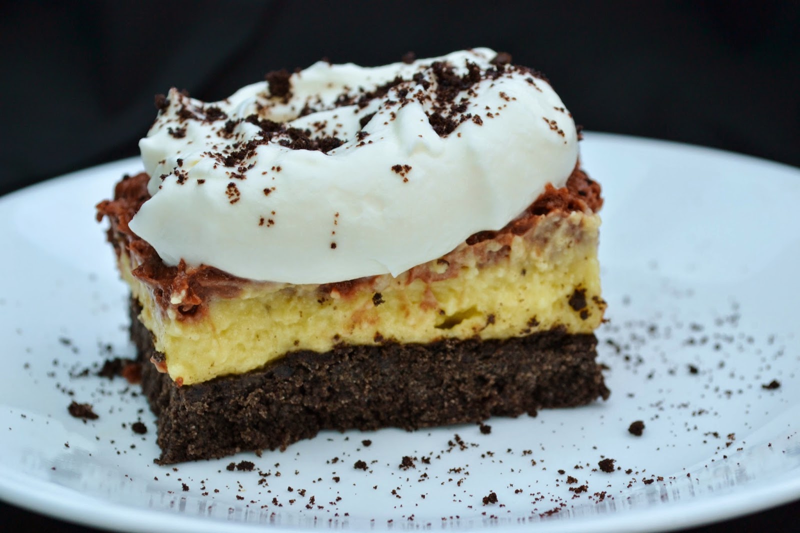 Sweet Morris Black and White Pudding Squares