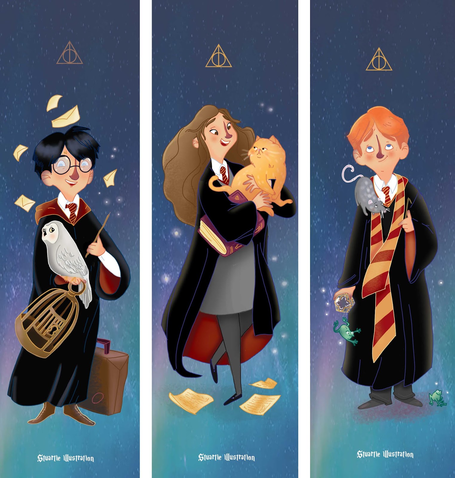 Marque-page Harry Potter, à imprimer