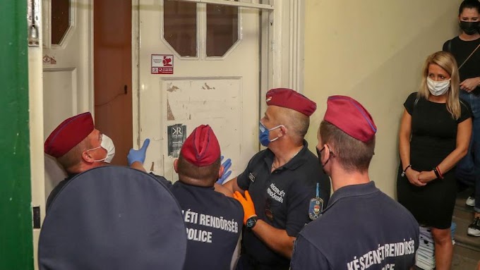 Bíró Ica kilakoltatása: több rendőrt is mentővel szállítottak kórházba