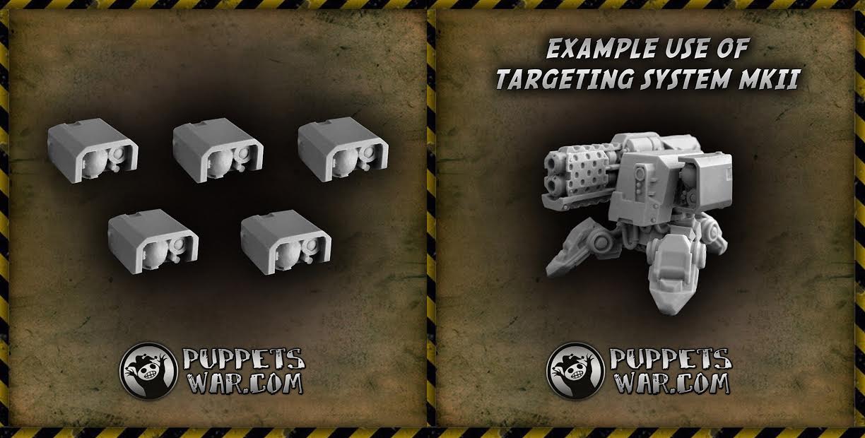 Wargame News and Terrain Puppetswar New Science Fiction Targeting