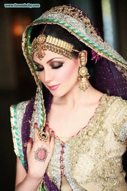 Latest Bridal Makeup And Photoshoot Pakistani And Indian Dress Mehndi Design Makeup Hair Style