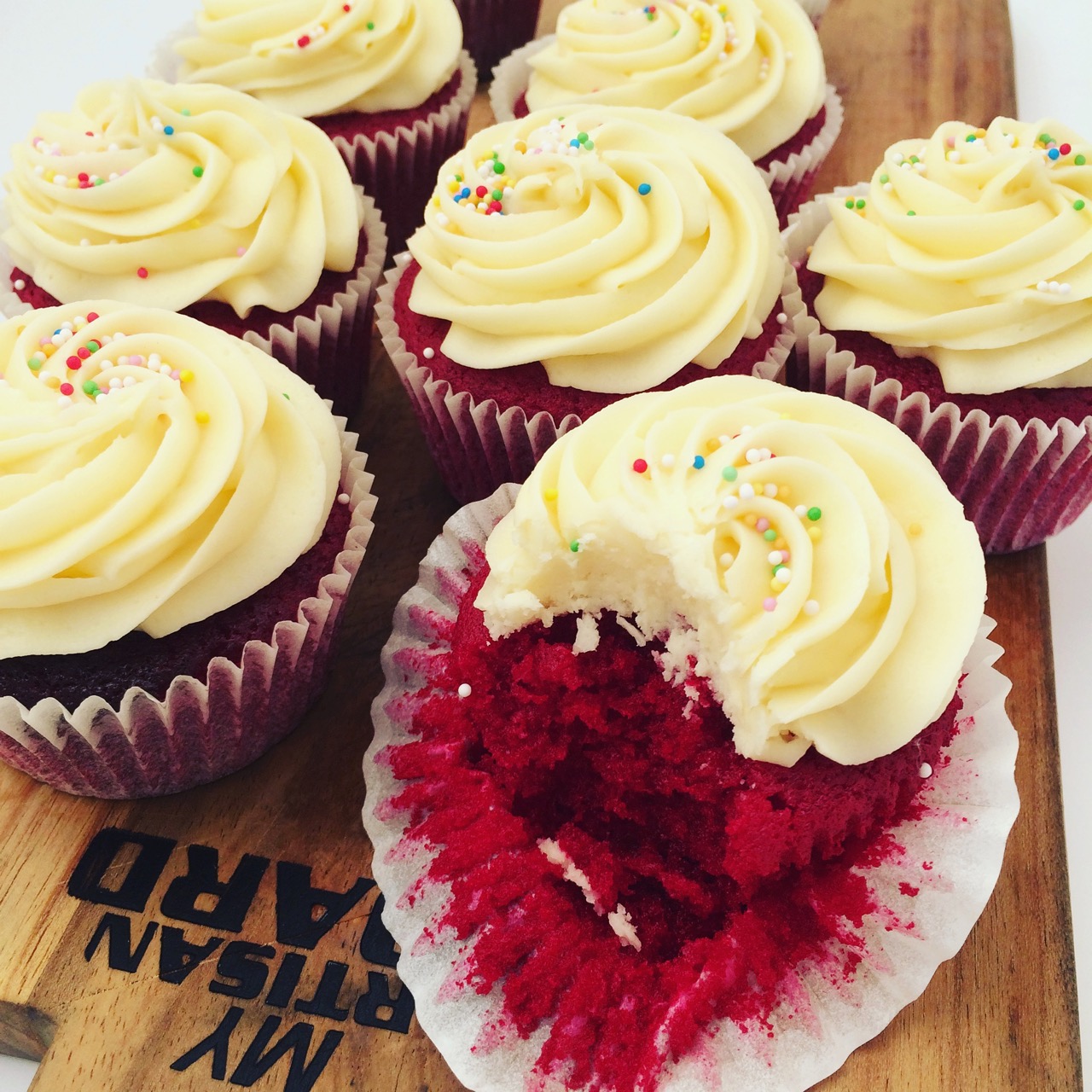 Red velvet cupcakes