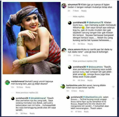 Dikatain Nenek Tua, Respon Yuni Shara bikin heboh