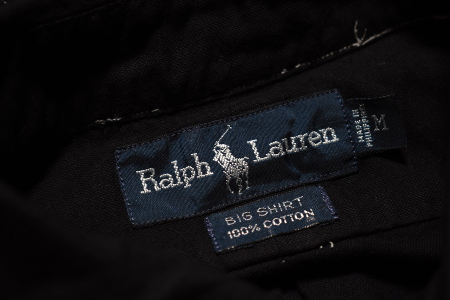 DAMAGEDONE OFFICIAL BLOG [RESTOCK] POLO RALPH LAUREN BLACK OVER DYE