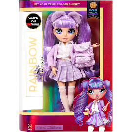 Rainbow High Violet Willow Rainbow Junior High Series 1 Doll