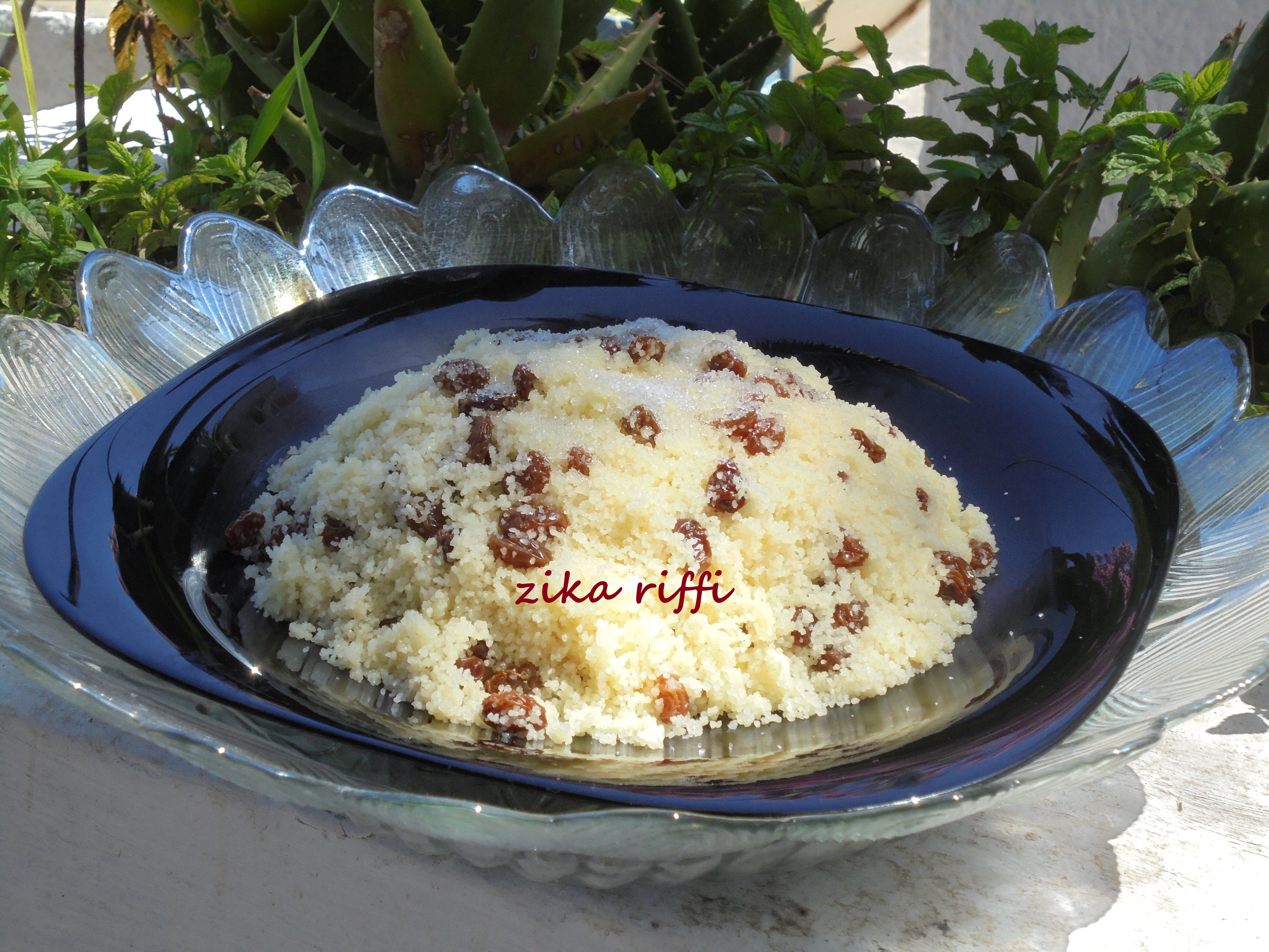 MESFOUF B ZBIBCOUSCOUS FIN AUX RAISINS SECS ET AU BEURRE