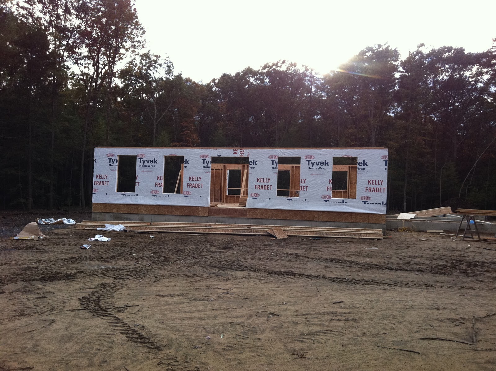 Maple Acres Farm Framing!!