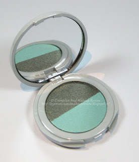 Labo Make-Up - Pure Flower Compact Eye-shadow Duo n.03 Olive green/Aqua green - descrizione Labo Make-Up - Pure Flower Compact Eye-shadow Duo n.03 Olive green/Aqua green - descrizione