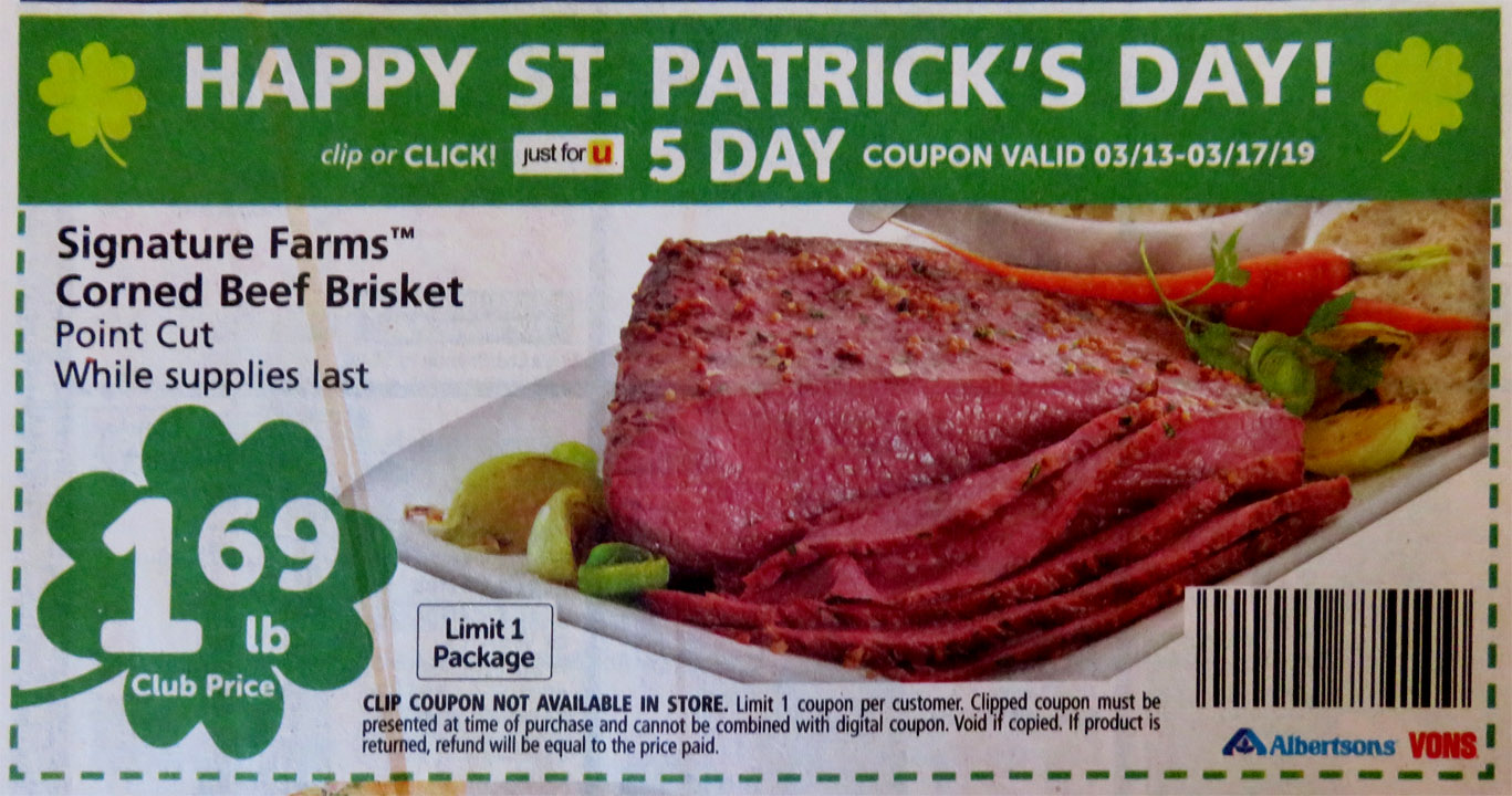 The 99 Cent Chef Corned Beef and Cabbage Video Recipe