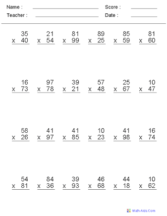 apsg/ FARHEEN KHAN: class -3 Multiplication -- worksheet
