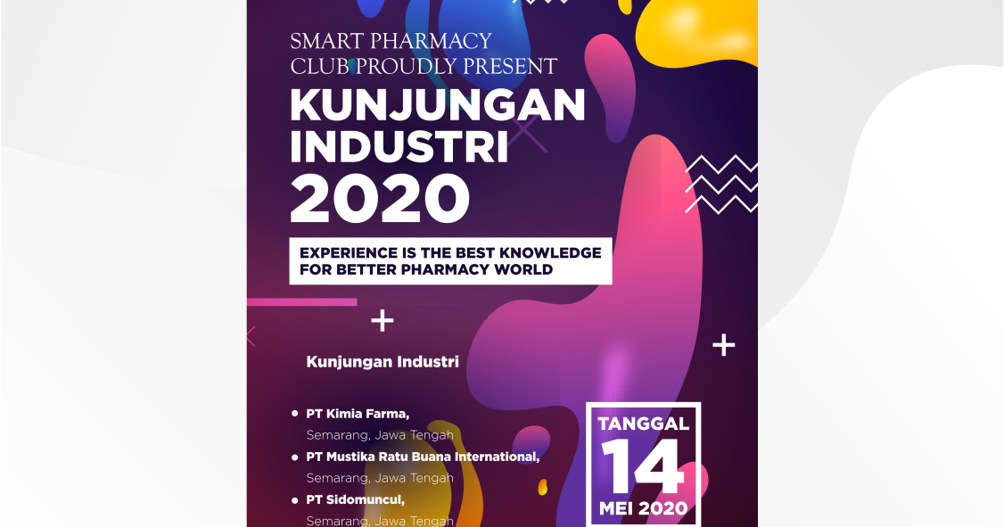 Poster 4: Jasa Desain Poster Kunjungan Industri oleh Mahasiswa Fazdesain.id