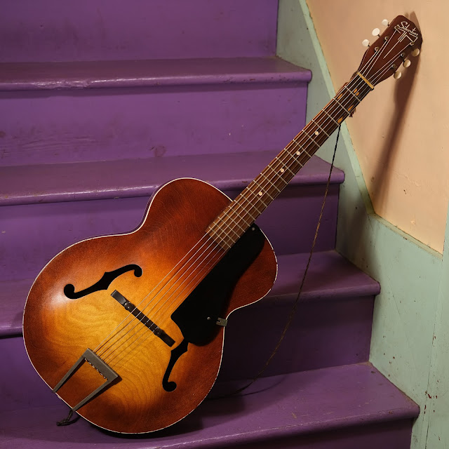 1954 Silvertone (Harmony H710) Archtop Guitar