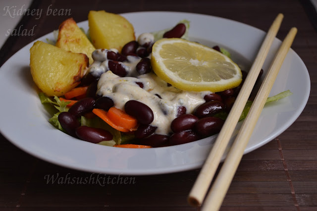 Kidney Bean Salad by Wahsushkitchen