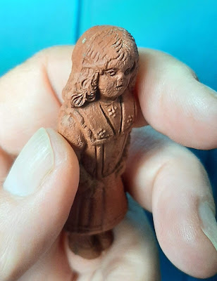 Terracotta girl figure