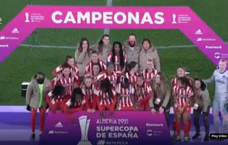 Atletico Feminas campeonas supercopa Atletico Feminas campeonas supercopa
