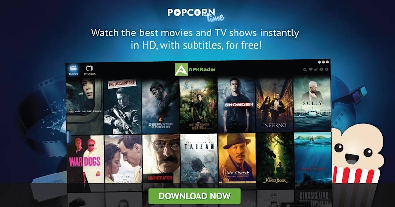 Popcorn Time APK iOS Watch Free Movies & TV Shows instantly