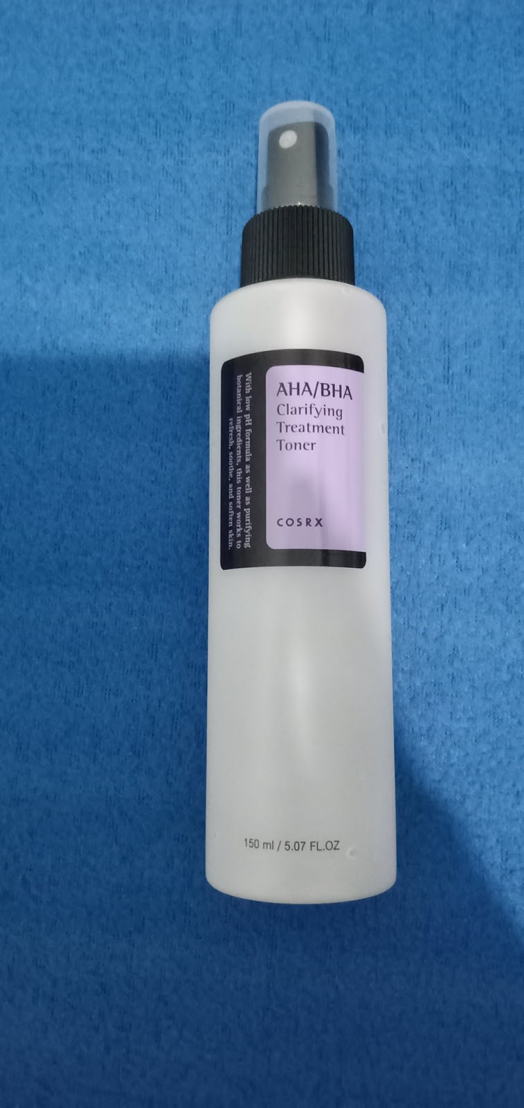 Nyobain COSRX AHA/BHA Exfoliate Toner Asal Negeri Gingseng Korea