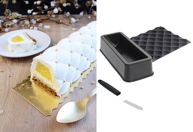 Moules à bûche et accessoires pour dessert de Noël