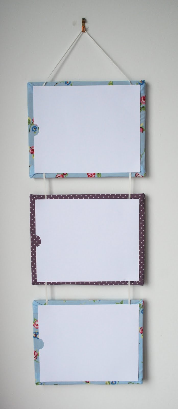 Rosie Simons Graphic and Surface Design: New fabric photo frames
