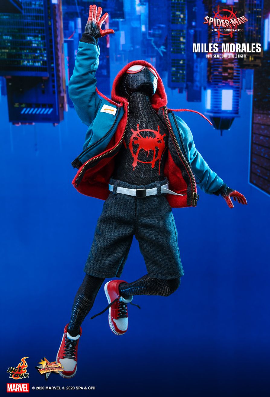 miles morales action figure with jordans