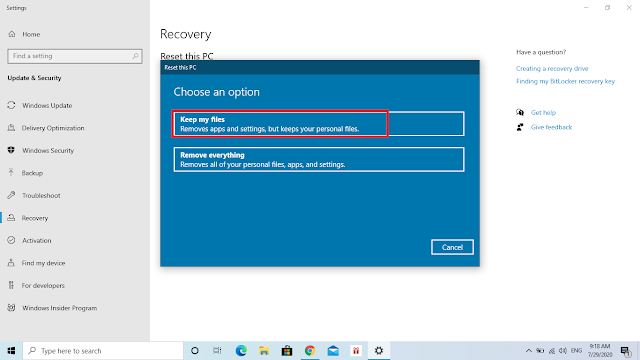 how to install windows 10 without losing data