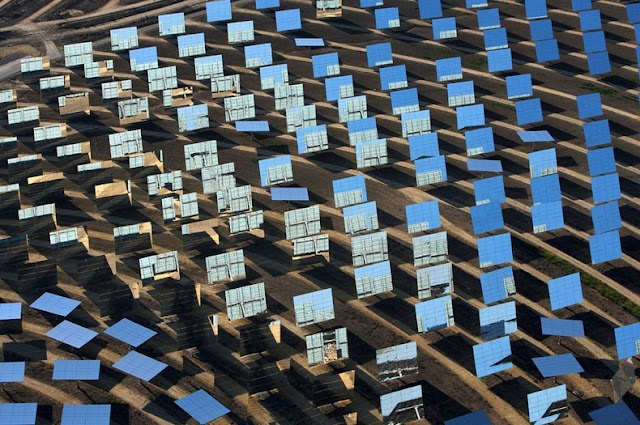 Las torres de energía solar de Sevilla, España