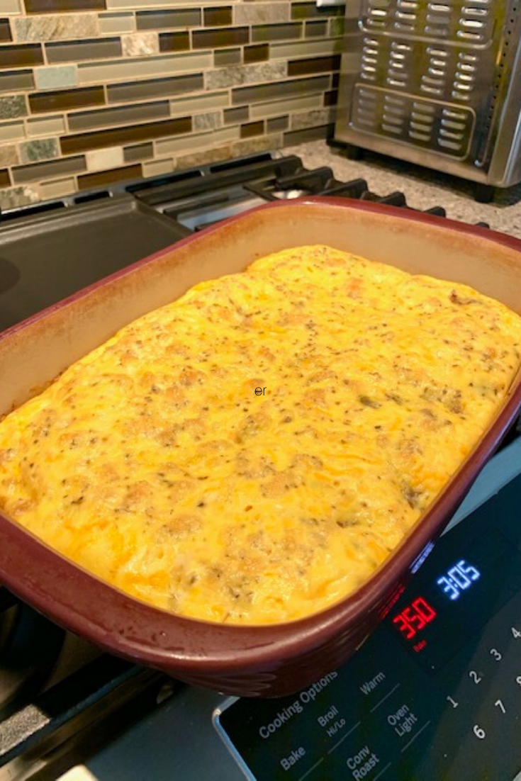 Keto Egg Casserole | Our Good Life