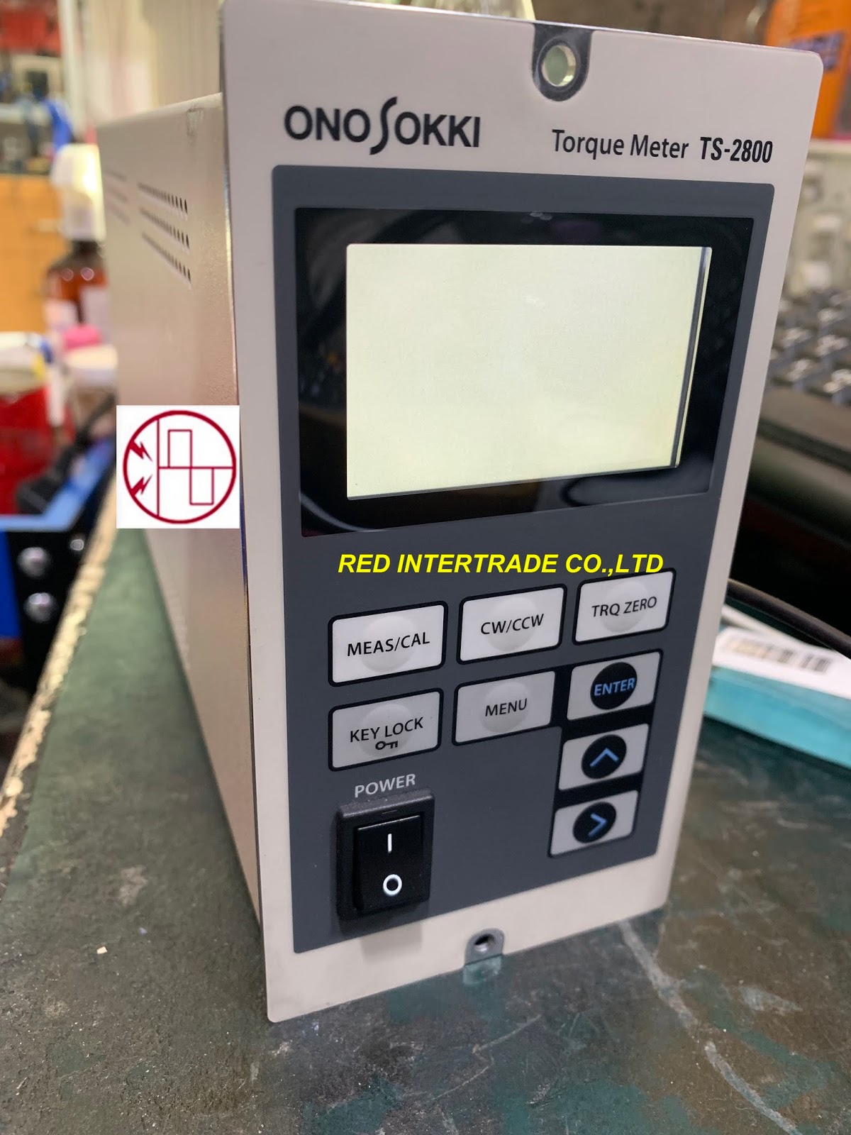 รับซ่อม ONOSOKKI TS2800 TORQUE METER REPAIR หน้าจอขาว