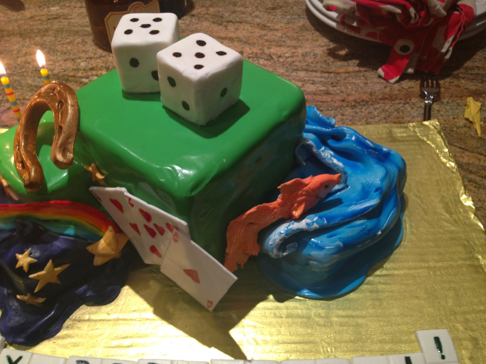 Yeva Cakes: Good Luck Cake~