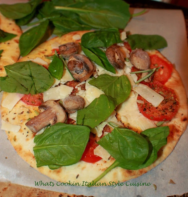 Pita Bread Pizza What's Cookin' Italian Style Cuisine
