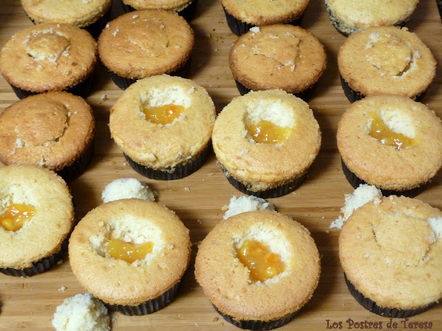  Cupcakes de Naranja 