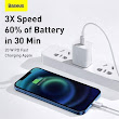 Cáp sạc nhanh siêu bền C to Lightning Baseus Superior Series PD 20W cho iPhone 12/11 Series (Type C to Lightning PD 20W/18W Fast charge & 480Mbps Data, TPE Cable)