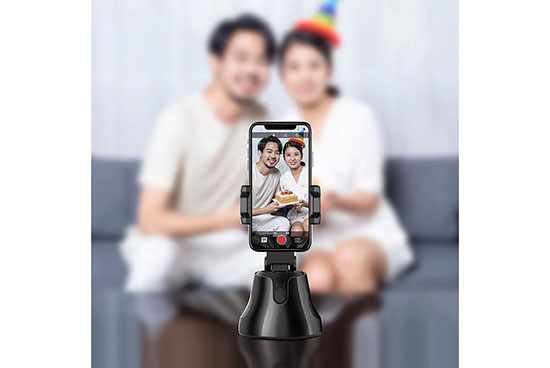 giá đỡ điện thoại xoay tự động 360 độ apai genie