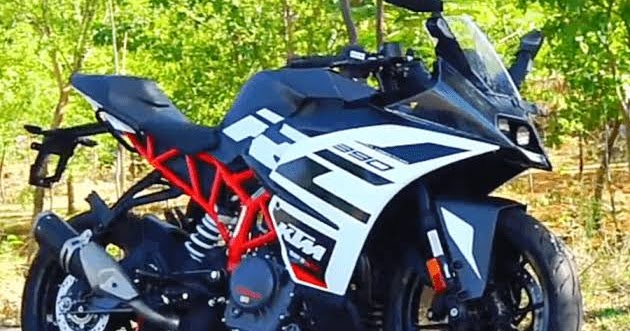 rc 390 bs6 weight