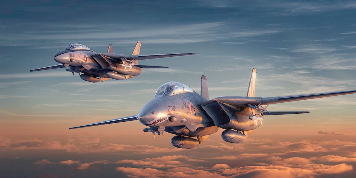 F 14 Tomcat S By Mads Bangso Using Cinema 4d And Redshift 3d Gpu Renderer Redshift Render Blog