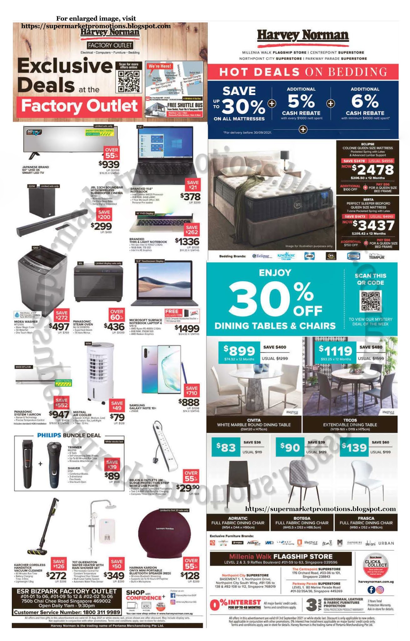 Harvey Norman Exclusive Deals 28 August 2021 Supermarket Promotions