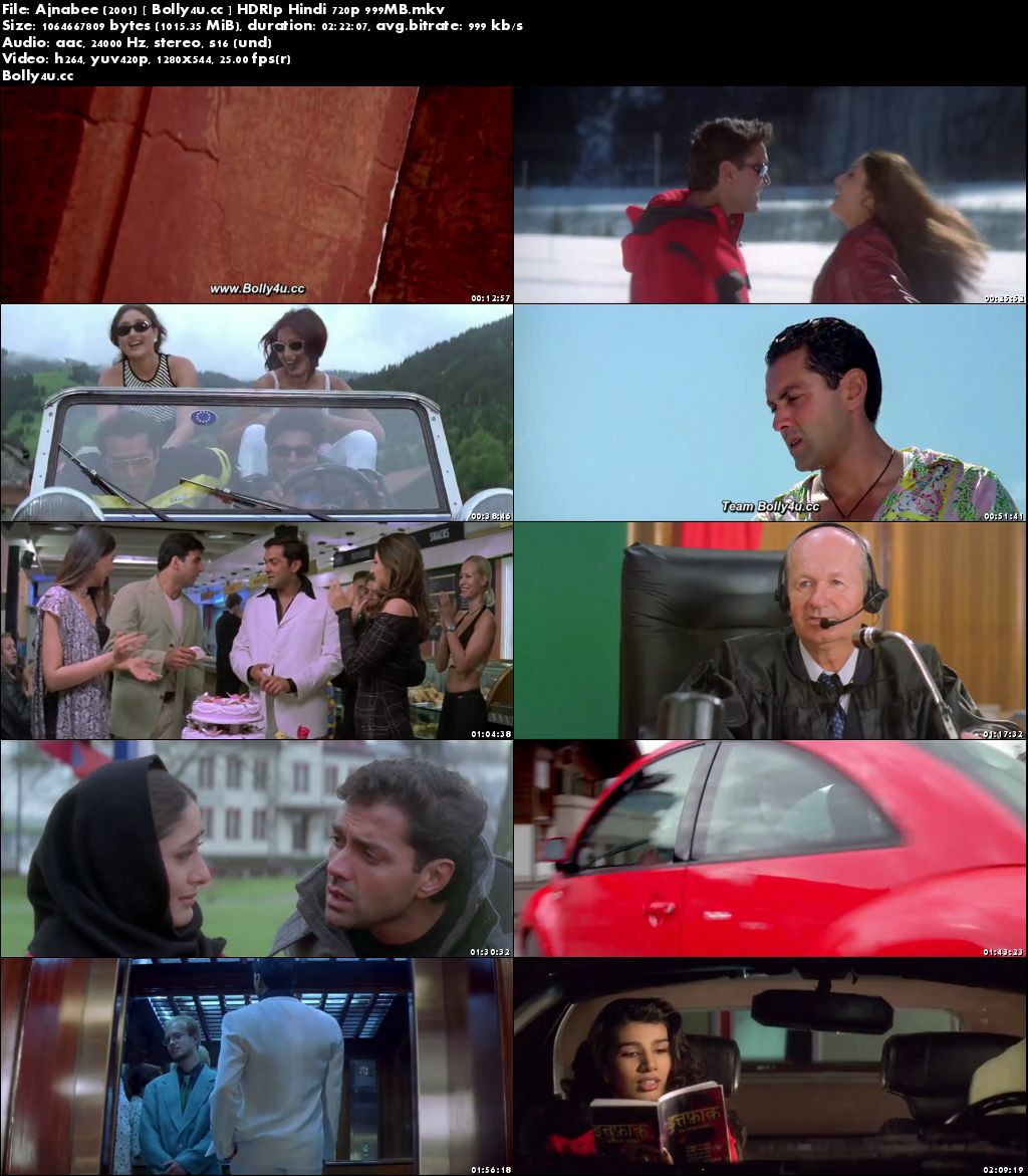 Ajnabee 2001 HDRip 999MB Full Hindi Movie Download 720p Ajnabee 2001 HDRip 999MB Full Hindi Movie Download 720p